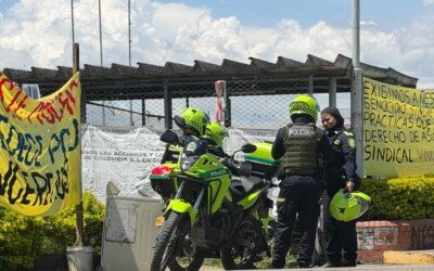 URGENTE En Bugalagrande: Policía amenaza con levantar por la fuerza huelga de hambre contra multinacional Nestlé